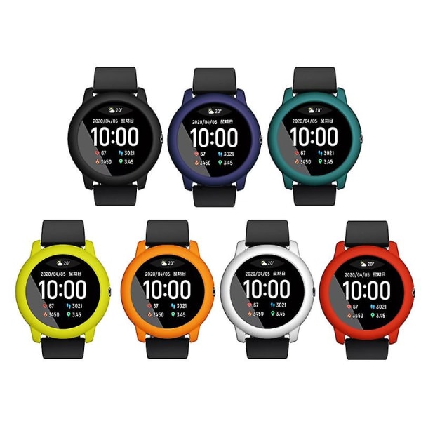 Beskyttelsesveske til Xiao Mi Haylou Solar Ls05 Smart Watch Silikondeksel herdet