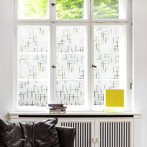 Vinduefolie uden lim Selvhæftende folie Frosted statisk folie bad Frosted 30*100cm