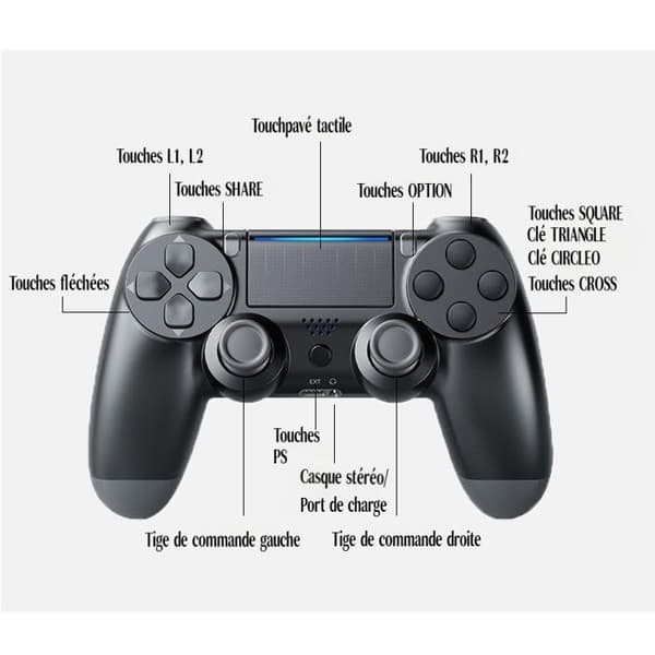Pro Bluetooth-spelkontroll med gyroskop och force feedback för total inlevelse. VIDEO GAME X