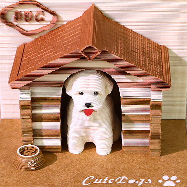 Timepiece Kalender 2026 Skrivebordskalender 3D Avrivningskalender Pa A
