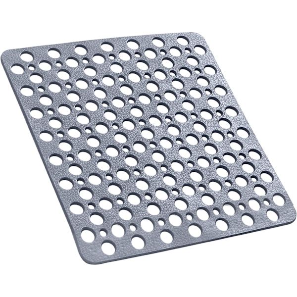 Skridsikre bademåtter - Ekstra stor holdbar firkantet anti-skimmel gummimåtte til badekar (53CM*53CM) Grey