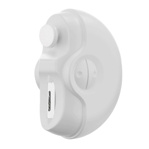 2 i 1 Elektrisk Polerande Automatisk Nagelklippare USB Uppladdningsbar Säkerhets Nagelklippare för Hemresa Bärbar Effektiv Exakt Hållbar White