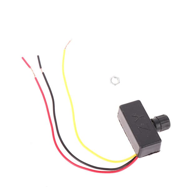Elektrisk sprøyte regulator justeringsbryter regulator Hastighetsbryter Svart One Size