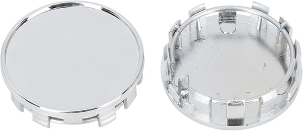 4 st 54 mm 9-bultars universella silvernavkapslar för bilhjul