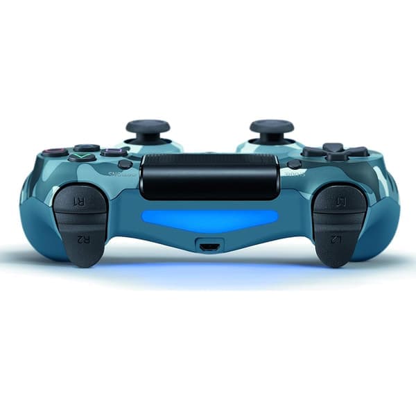 Trådløs controller dobbelt vibrationsspil joystick controller til PS4 Controller/Slim/Pro, kompatibel med PS4-konsol camouflageblå Camouflage Blue