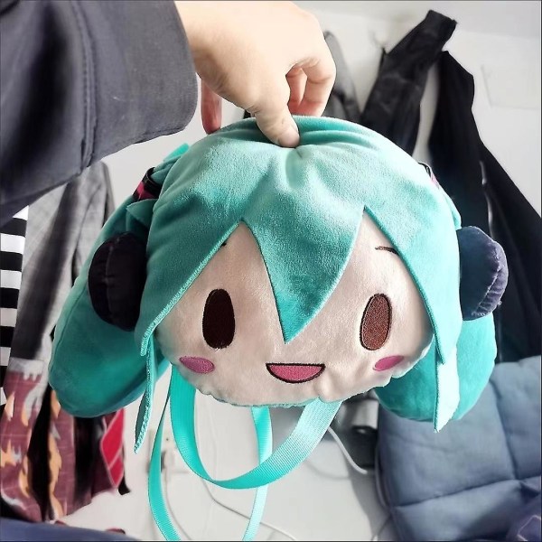 Hatsune Miku Ita Bag Plys Kvinder Taske Shool Student Rygsæk Hatsune Miku Tote Taske Skulder Pige Gave