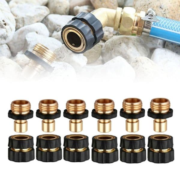 3/4 \" Hurtigkobling i rustfritt stål, sett hann & hunn hage H A1 A1