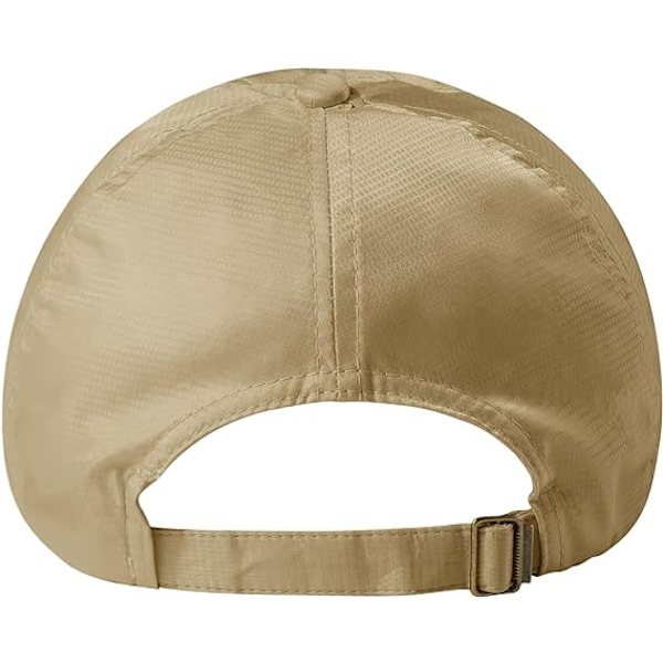 Herre Udendørs Solbeskyttelse Vandtæt Hurtigtørrende Sammenfoldelig Herre Baseball Caps Khaki