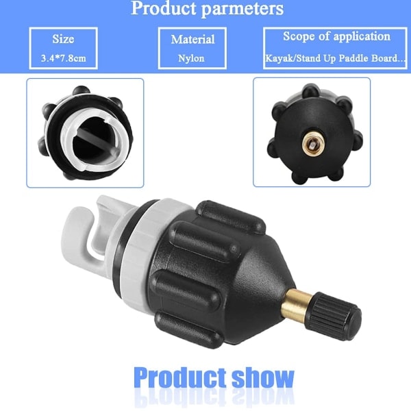 Pumpadapter, ventiladapterkonverter