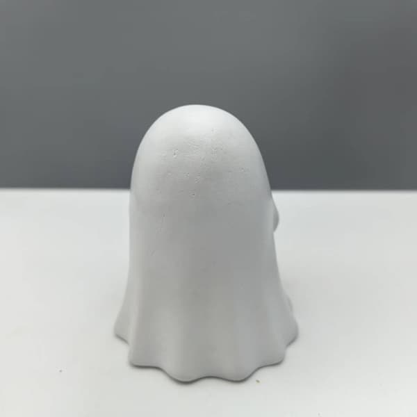 Halloween Spökfigur Läskig Harts Spökstaty Spökprydnad A
