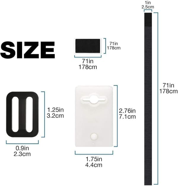 Poolovertræksrulle 300-570 cm (kun stropper)