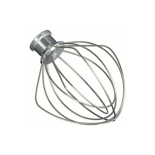 Rustfri stålvisp kompatibel med KitchenAid K45WW WP9704329 KSM150 KSM160 K45 KSM90 robot-tilbehør YYV