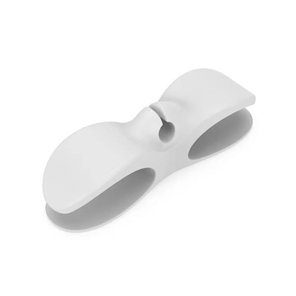 Apparat Organizer Opgraderet Køkken Kabelholder Hvid one size White