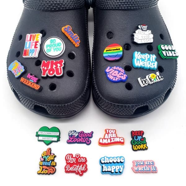 50 stk. Skosmykker, Crocs Charms Crocs Tilbehør for Jenter og Gutter