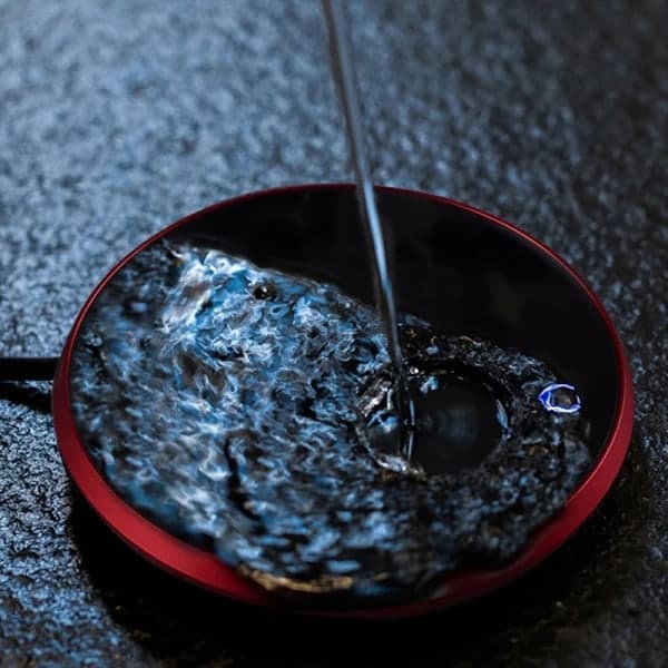Krusvarmer Kaffekrusvarmer Plade Termostatisk Bordvarmer Sort