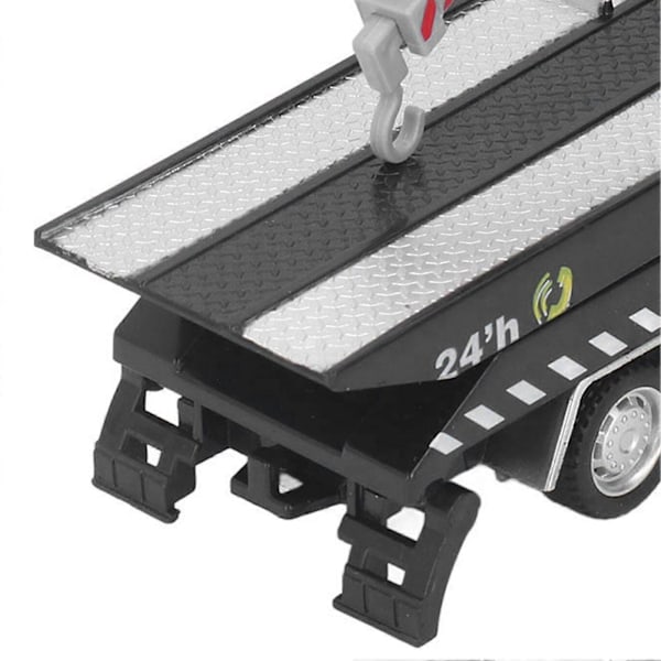 Polisens Dragningsbil Modell Metall Legering 19.9cm Längd Räddning Drag tillbaka Stora Dragningsbilar Modell Leksak
