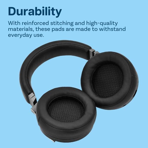 Erstatningsøreputer for Corsair Virtuoso RGB Wireless/RGB Wireless XT/RGB Wireless SE Gaming-headset, Protein-PU