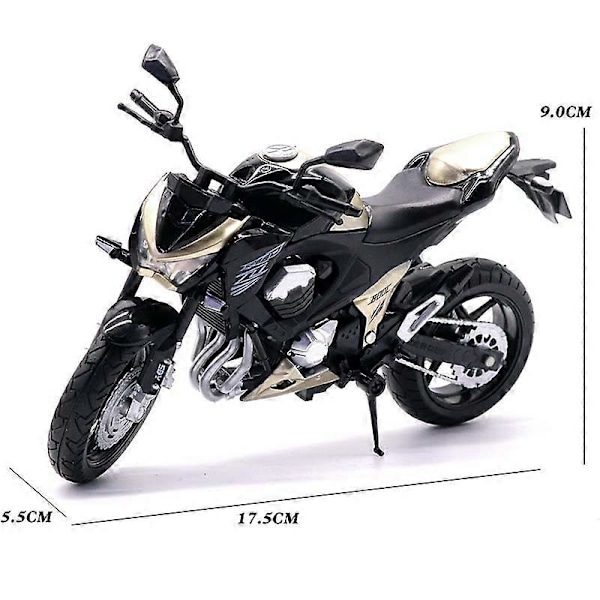 1:12 Kawasaki Z900 Alumiininen Valettu Moottoripyörämalli Leikkiauto Kokoelma Autopyörä Iskunvaimentimet Maastoauto Leikkiautot Auto Red