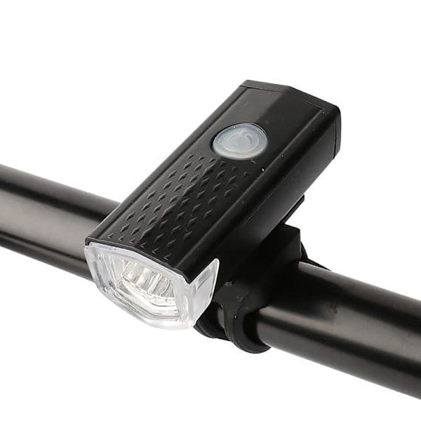 Cykelbelysning USB LED Uppladdningsbart Set MountainCycling Saf vit one size white