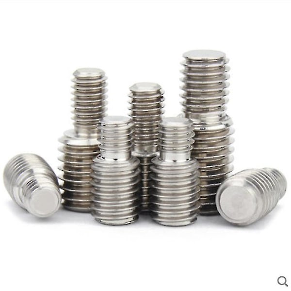 4st M3/M4M5/M6/M8/M10/M12/M14M16 rostfritt stål Konverter Reducerande Skruv Bult Kamera Adapter Dubbla Huvuden Konverteringsskruvar M4x10-M8x10