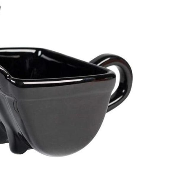 300ml ABS Krus Gravemaskin Gravemaskin Modell Design Kaffe Krus Nyhet Drikkekopp Ny (Svart)