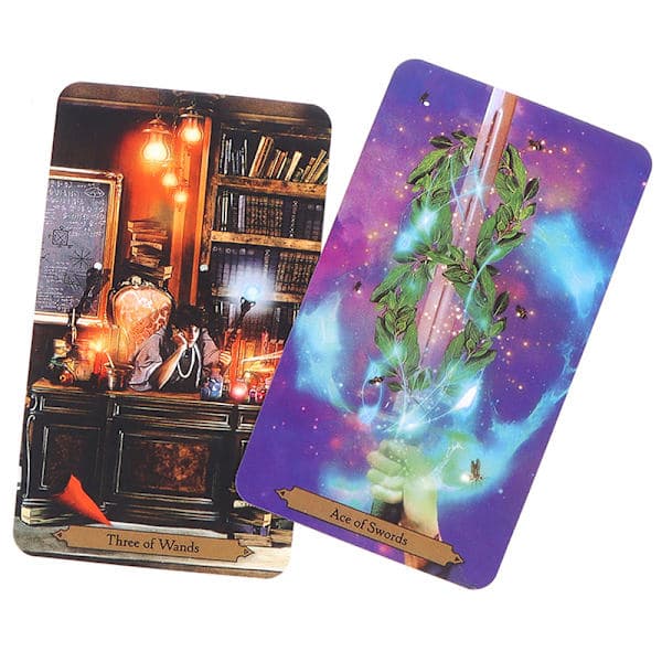 Barbara Moore Wizards Tarot Brädspel Spådom Förutsägelse Mu Flerfärgad Onesize