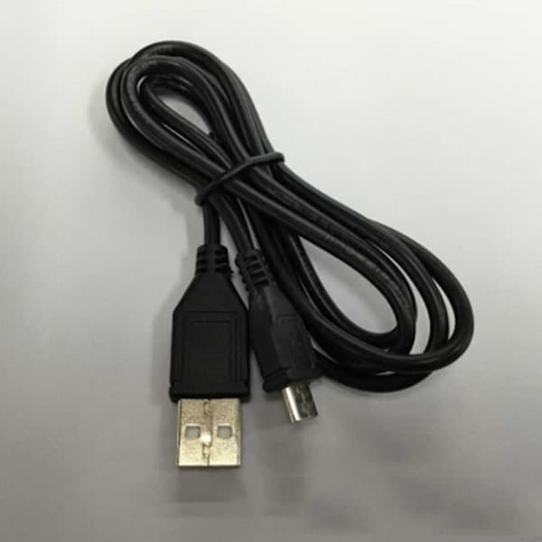 Musta micro USB -latausdatakaapeli Playstation 4 PS4:lle, musta, yksi koko