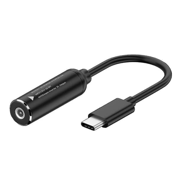DC-naaras-Type-C-uroskaapeli virransyöttöön PC-kannettaville ja tableteille 4.0x1.7mm 4.0x1.7mm