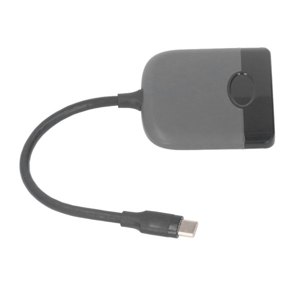 USB C -sovitin HD-multimediarajapinnalle pelikonsoleille käyttöjärjestelmän kannettaville tietokoneille Android-tableteille 55 W:n Type C PD -telakka-asema HD