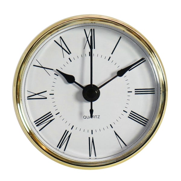 Klassisk Klocka Hantverk Insats Klockor Urverk Quartz Diameter 70mm Siffra 3
