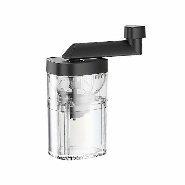 Justerbar manuell kaffekvarn för dropp och presskaffe - Rostfritt stål, plast och keramisk blandare med interna inställningar 1pc