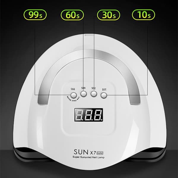 X7 Max LED UV -kynsilamppu 114W geelilakan kuivaamiseen