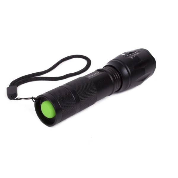 Ficklampa / Taktisk LED-lampa - 5W Superbeam Svart