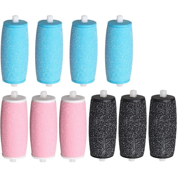 Erstatningsruller, Comoo 10 stk Scholl Velvet Smooth Elektrisk Fot
