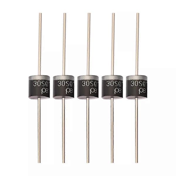 5 stk. 30SQ045 Schottky-dioder 30A 45V solcelle bypass / blokkeringsdioder