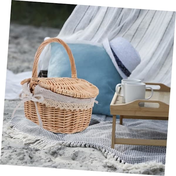 Picknickkorg med Bord Stor Picknickkorg Picknickryggsäck Khaki Liten Picknick