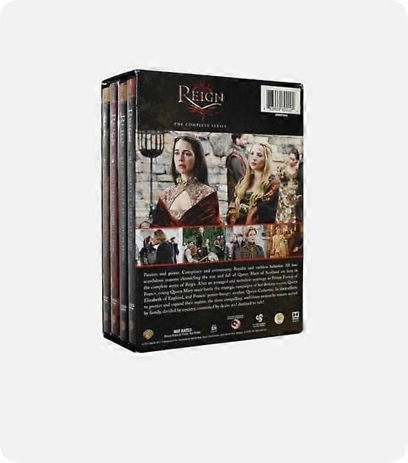 Reign: Den komplette serien sesong 1-4 (DVD, 2017, 17-disc sett) Engelsk versjon