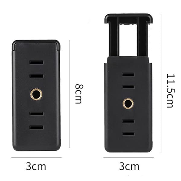 Universal Telefon Clip Beslag Selfie Holder Mount Tripod Monopod