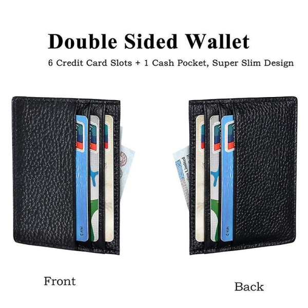 Kredittkortholderlommebok,minimalistisk kredittkortbeskytter