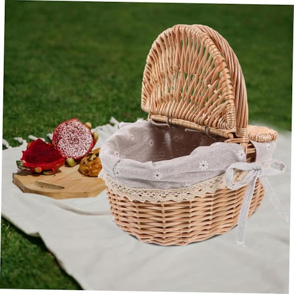 Picknickkorg med Bord Stor Picknickkorg Picknickryggsäck Khaki Liten Picknick