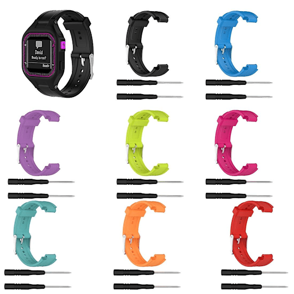 Justerbar håndleddsrem for kvinner til Garmin Forerunner 25 Mint Green