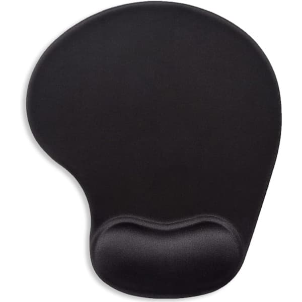 Musematte, Ergonomisk Musematte med Gel Håndleddsstøtte, Marmor Musematte med Lycra Stoff, Sklisikker PU-base for Gaming Datamaskin, Laptop, Hjemme
