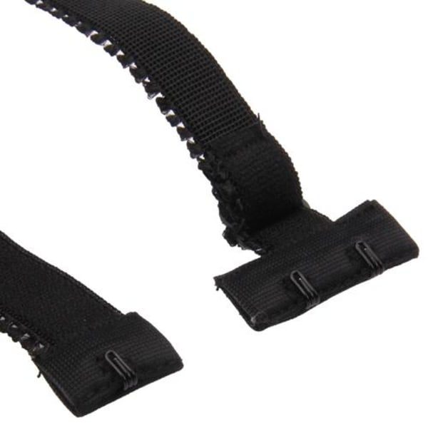 3-pack förlängningsband för behåar - Låg rygg flerfärgad one size