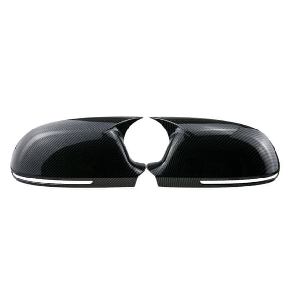 Carbon fiber-look - Sidespejlkappe, par af biltilbehør, Audi A4, S4, A5, S5, B8, 8