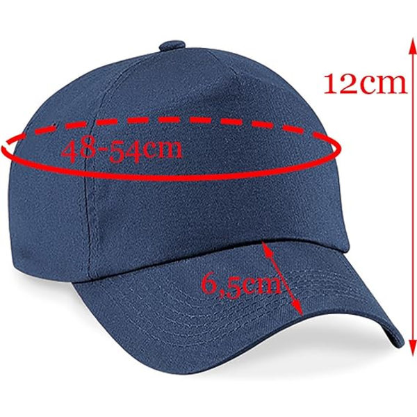 Barne Baseball Solhatt 50 UPF Cap HATT Gutter Jenter Red
