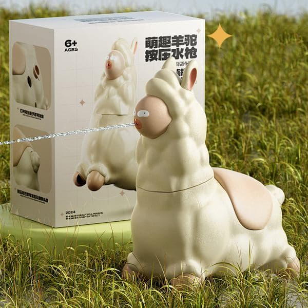 Alpacka Vattenleksaker Vattenspray Leksak Sommar Utomhus Lek Skytte one size
