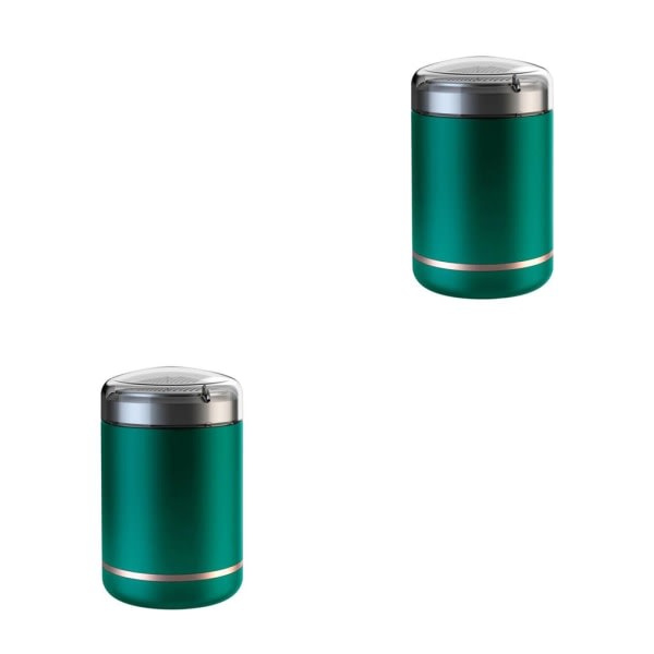 1/2 Bärbar Elektrisk Rakapparat Resa Skäggtrimmer För Rakhyvel Grey 2PCS