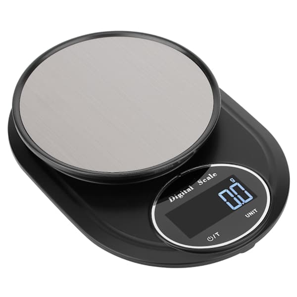 5 kg / 0,1 g Mini elektronisk kjøkken bærbar matvekt for matlaging og baking