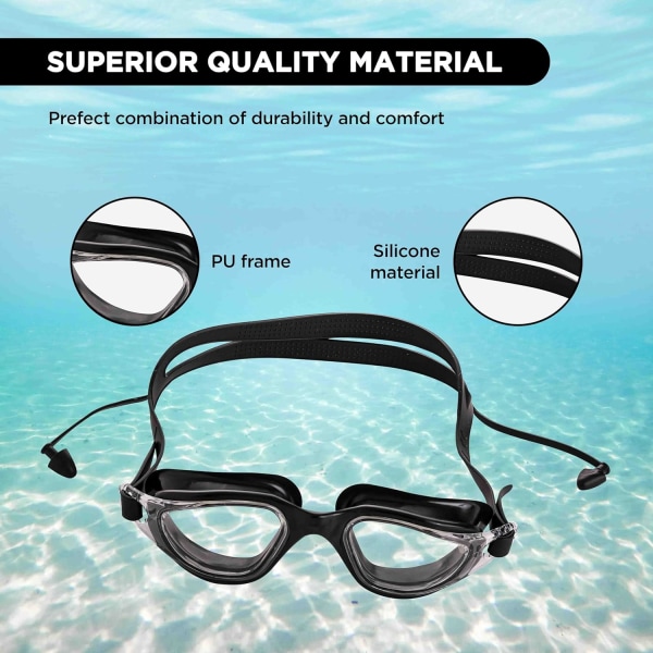 Unisex Anti-fog No Slip No Leakage Simglasögon (1-pack)