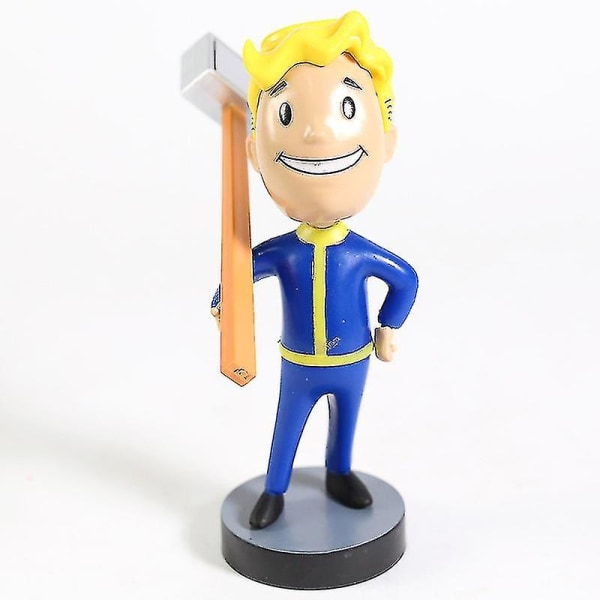 Fallout Vault Boy Bobble Head Docka Pvc Figur Samlarobjekt modell Leksaker 7 stilar